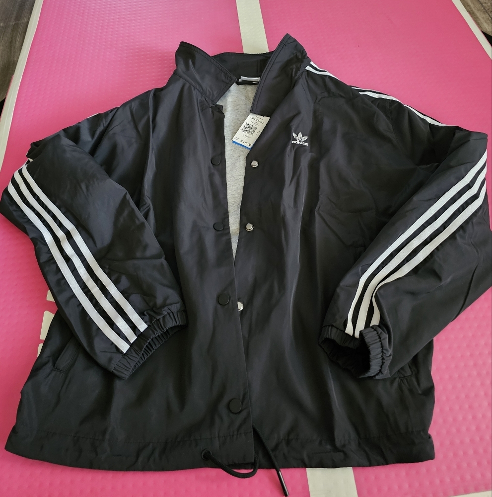 Adidas Women's Coach Jacket Size Xxl Nwt